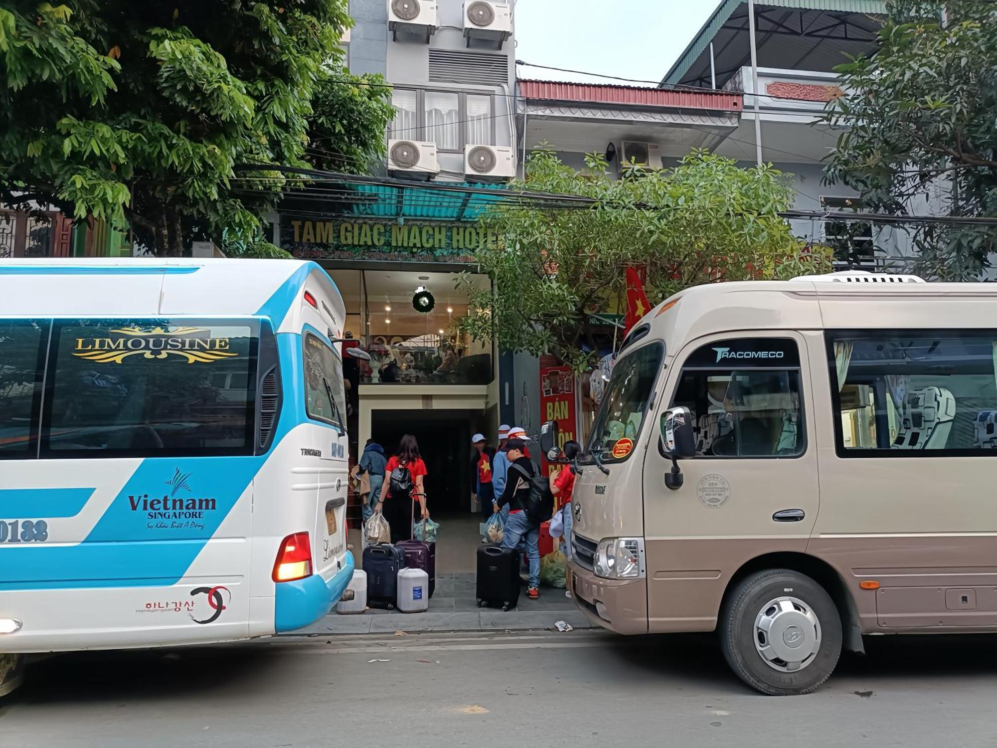 Tam Giac Mach Hotel Ha Giang Exterior photo