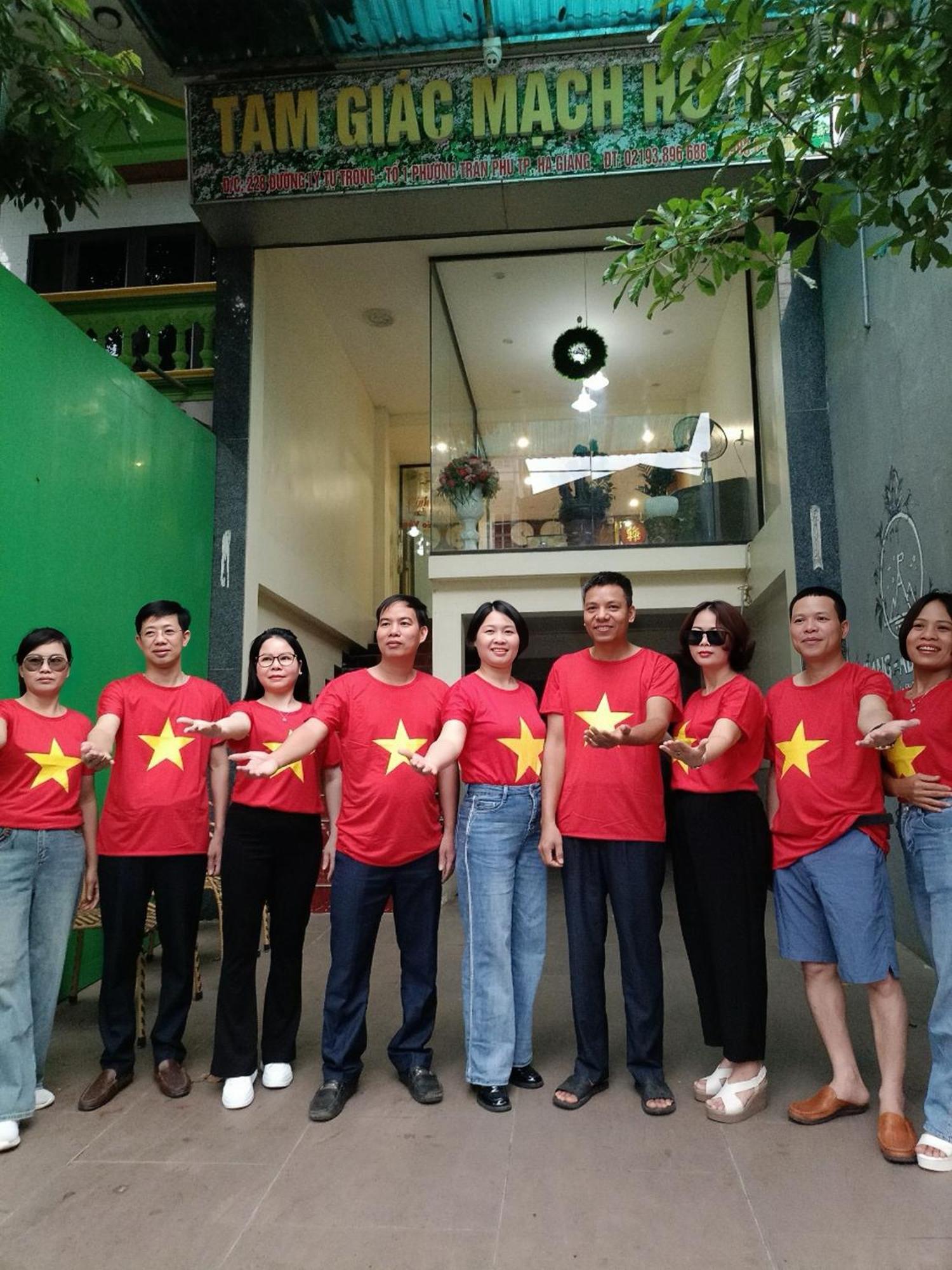 Tam Giac Mach Hotel Ha Giang Exterior photo